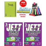 Ünlüler Karması 7. Sınıf Jett Türkçe Fen Bilimleri Fasikülleri - Telli Defter – Kalemlik