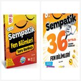 Ünlüler Karması 8. Sınıf Fen Bilimleri Soru Bankası ve Haftalık Deneme Seti 2 Kitap
