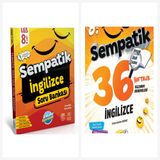 Ünlüler Karması 8. Sınıf İngilizce Soru Bankası ve Haftalık Deneme Seti 2 Kitap