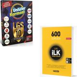 Ünlüler Karması 8. Sınıf LGS 1. Dönem 10 Deneme ve Hız Yayınları LGS 600 Soruda İlk Dönem Tekrarı
