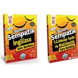 Ünlüler Karması 8. Sınıf Lgs 1. Dönem Sempatik Ingilizce + T.c. Inkılap Tarihi ve Atatürkçülük Soru Bankası Seti | Ünlüler Karması | Yeni Müfredat | Konu Kavrama Testleri