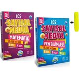 Ünlüler Karması 8. Sınıf Lgs Sayısal Medya Matematik Fen Bilimleri 16 Deneme