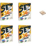 Ünlüler Karması 8. Sınıf Sempatik 36 Haftalık Matematik Fen Bilimleri Türkçe ve İnkılap Denemeleri Seti LGS Hazırlık