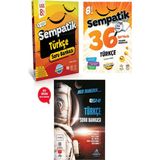 Ünlüler Karması 8.sınıf Sempatik Türkçe Soru Bankası + 36 Haftalık Kazanım Denemeleri Seti 2025-2026 - Setli Ürün