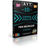 Ünlüler Karması AYT Fen Bilimler Çıkmış Soru Karması 10 Deneme