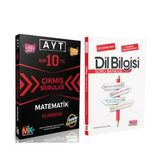 Ünlüler Karması Ayt Matematik Karması Tıpkı Basım 10 Deneme Ve Akm Dil Bilgisi Soru Bankası Seti 2 Kitap