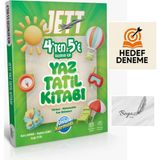 Ünlüler Karması Jett 4ten 5e Yaz Tatil Kitabı Hedef Deneme