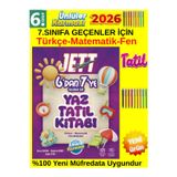Ünlüler Karması Jett 6.Sınıf(7.Sınıfa Geçenler)2026 Etkinlikli Tüm Dersler 2026 Yaz Tatil Kitabı+Android Kalem