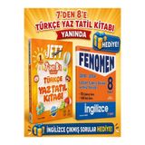 Ünlüler Karması JETT 7'DEN 8' E GEÇENLER İÇİN TÜRKÇE YAZ TATİL KİTABI VE LGS İNGİLİZCE ÇIKMIŞ SORULAR HEDİYELİ
