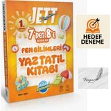 Ünlüler Karması Jett 7den 8e Fen Bilimleri Yaz Tatil Kitabı 8. Sınıf LGS Hedef Deneme