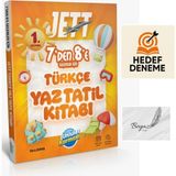 Ünlüler Karması Jett 7den 8e Türkçe Yaz Tatil Kitabı Hedef Deneme