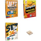 Ünlüler Karması Lgs 8. Sınıf Matematik Konu Anlatımı Soru Bankası ve Haftalık Deneme Seti + Telefon Tutucu