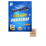 Ünlüler Karması LGS 8. Sınıf Sempatik HerGün Paragraf Soru Bankası ve Telefon Standı