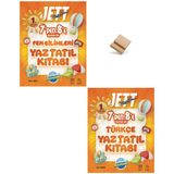 Ünlüler Karması Lgs Jett 7'den 8'e Fen Bilimleri ve Türkçe Yaz Tatili Kitabı + Telefon Standı
