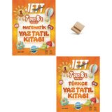 Ünlüler Karması Lgs Jett 7'den 8'e Matematik ve Türkçe Yaz Tatili Kitabı + Telefon Standı