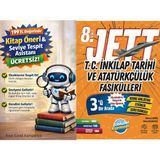 Ünlüler Karması Lgs Jett Inkılap Fasikül + 199 Tl Seviye Tespit ve Kitap Öneri Asistanı Hediye (Yeni Baskı)