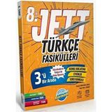 Ünlüler Karması Ünlüler Yayınları 8. Sınıf Türkçe Jett Soru Fasikülleri LGS Sınavına Hazırlık İçin Soru Bankası