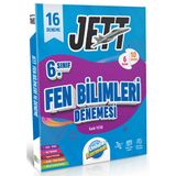 Ünlüler Karması Yayınları 6. Sınıf Jett Fen Bilimleri 16 Branş Denemeleri
