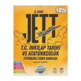 Ünlüler Karması Yayınları 8. Sınıf Jett T.C. İnkılap Tarihi ve Atatürkçülük Etkinlikli Soru Bankası