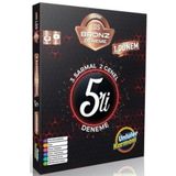 Ünlüler Karması Yayınları - 8. Sınıf LGS Bronz 5'li Sarmal Deneme