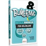 Ünlüler Karması Yayınları 8. Sınıf Lgs Fen Bilimleri Bumerang 32 Haftalık Denemeler (Karekodsuz) - belirtilmemiş