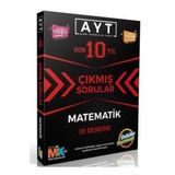 Ünlüler Yayınları Ayt Matematik Son 10 Yıl Çıkmış Sorular 10 Deneme