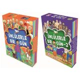 Ünlülerle Bir Gün 1 ve 2 Set 20 Kitap