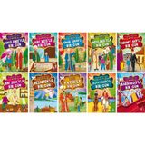 Ünlülerle Bir Gün 10 Kitap Set - Yunus Emre - Piri Reis - Mimar Sinan - Mevlana - Mehmet Akif - Ibni Sina - Hezarfen - Fatih - Evliya Çelebi - Barbaros