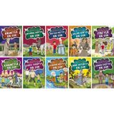 Ünlülerle Bir Gün 2. Set 10 Kitap Set - Biruni - Ertuğrul Gazi - Bektaşi Veli - Halide Edip - Itri - Kanuni - Koca Yusuf - Nasreddin Hoca - Nene Hatun - Osman Gazi
