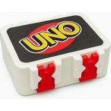 Uno Kartları Için 3D Baskı Dayanıklı Oyun Kart Kutusu - Taşınabilir Saklama Kutusu (Kilitli Kapaklı) - 7X14