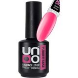 Uno Neon Rubber Base Kalıcı Oje Rose Color Gül Pembe 15 ml Led/uv Jel Cila Soak Off - 15 ml.