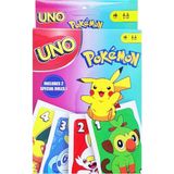 Uno Pokemon Serisi Resimli Oyun Kartı - Çok Renkli