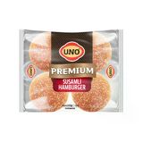 Uno Premium Susamlı Büyük Hamburger Ekmeği Uno Premium Susamlı Büyük Hamburger Ekmeği 4 adet