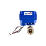 Unox 1" Paslanmaz Mini Motorlu Küresel Vana