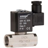 Unox 220 V Ac Paslanmaz Takoz Gövde Solenoid Valf Normalde Kapalı 1/2"(0-16 BAR)