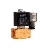 Unox 24 V Dc Takoz Gövde Solenoid Valf Normalde Kapalı 3/4"(0-25 BAR)