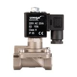 Unox 24V Dc Paslanmaz Kompresör Solenoid Valf Normalde Kapalı 1/8" (0-16 BAR) - 24 V DC