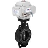 Unox Ø280 24v Dc Elektrik Aktüatörlü U-pvc Kelebek Vana Su İçin
