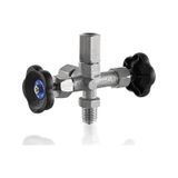 Unox 3 Yollu 1/2" Manometre Musluğu Vanası