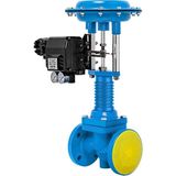 Unox Dn 80 2 Yollu Pozisyonerli Pnömatik Oransal Kızgın Yağ Vanası - DN80