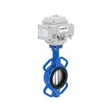 Unox DN80-3" Wafer Tip 24 V Ac Elektrikli Aktüatörlü Kelebek Vana Nikel Klape - WAFER,24 V AC,NİKEL