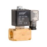 Unox Takoz Gövde Solenoid Valf Normalde Kapalı 1/2" (0-16 BAR)