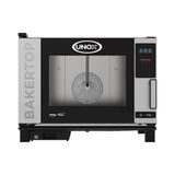 Unox XEBC-04EU-E1RM 40x60 cm Elektrikli Patisseri Combi Dijital Bakertop 4 Tepsili Fırın
