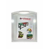 Ünsal Showroom Türkay Polietilen Tutmalı Beyaz 26,5x32,5x1 cm Kesme Tahtası