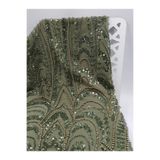ünsal tekstil Taşlı Abiyelik Kumaş(1 Metre × 1.5 En)