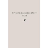 Unsere Reise beginnt – Ein Schwangerschaftstagebuch für werdende Papas: Persönliches Erinnerungsbuch & ideales Geschenk zur Schwangerschaftsverkündung
