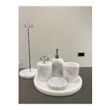 UNSOYDEKORATİF Mermer Banyo Seti