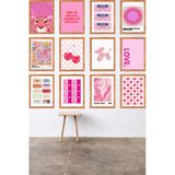 Unt 12'Li Çerçeve Görünümlü Modern Duvar Tablo Seti – 15X20 Cm Mdf Uv Baskı Çok Renkli 15 X 20