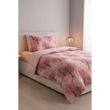 Üntaş Desıgn Of Colours Tek Kişilik Lastikli Çarşaflı Nevresim Takımı - Pembe - 160 x 230 cm