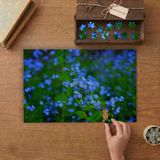 Unutma Beni Çiçeği Tasarımı 240 Parça Ahşap Puzzle Ahşap Kutuda MP04378